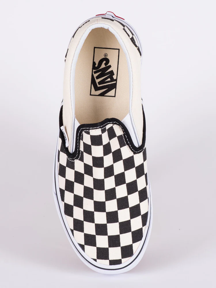 WOMENS VANS CLASSIC SLIP-ON CANVAS SHOES