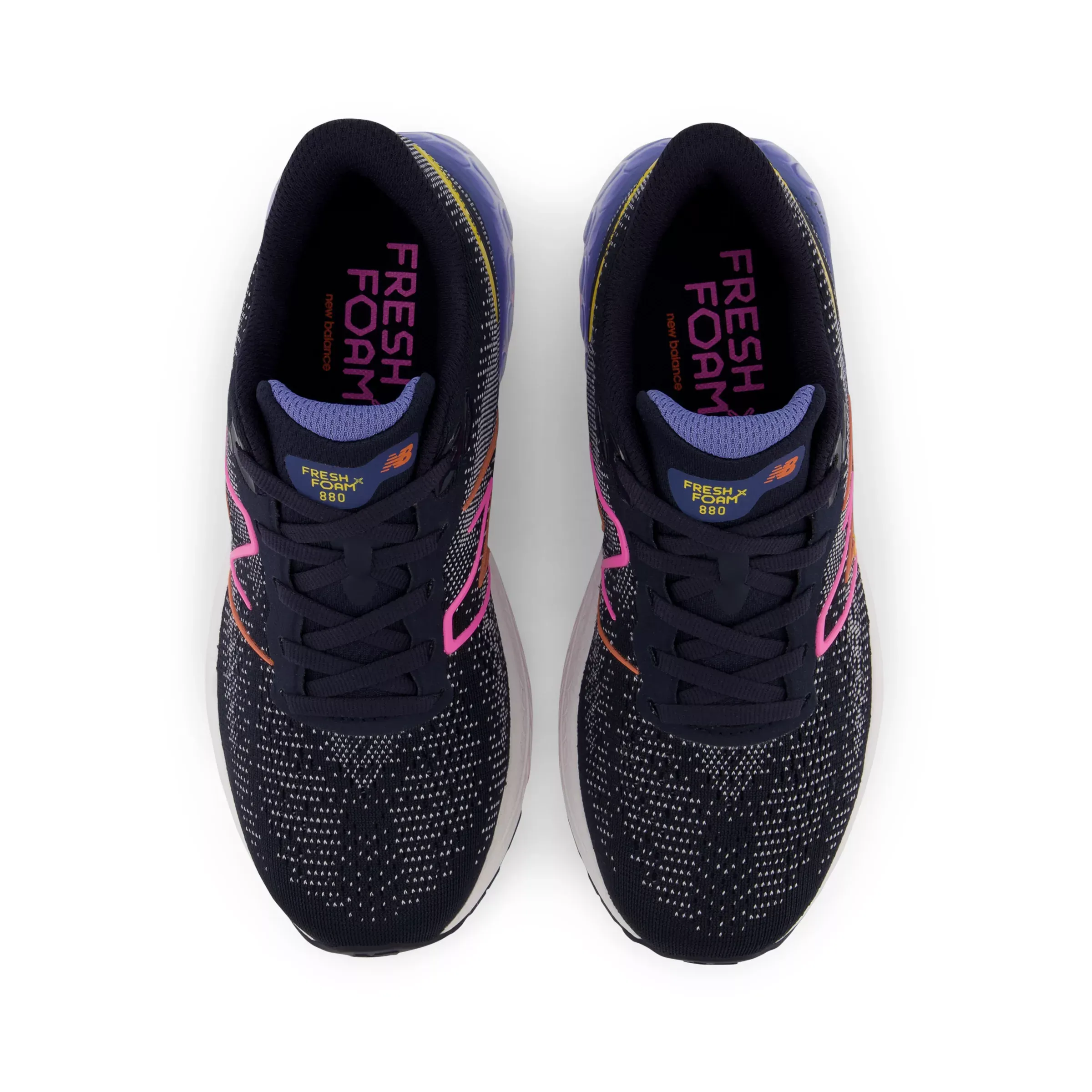 Fresh Foam X 880v12 - Eclipse with Moon Shadow and Vibrant Pink