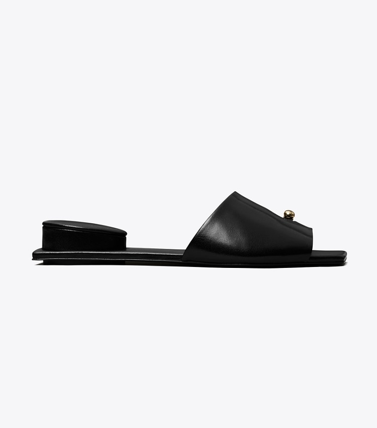 PIERCED MULE SANDAL