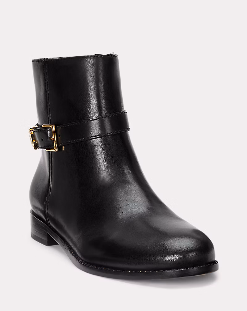 Brooke Burnished Leather Bootie