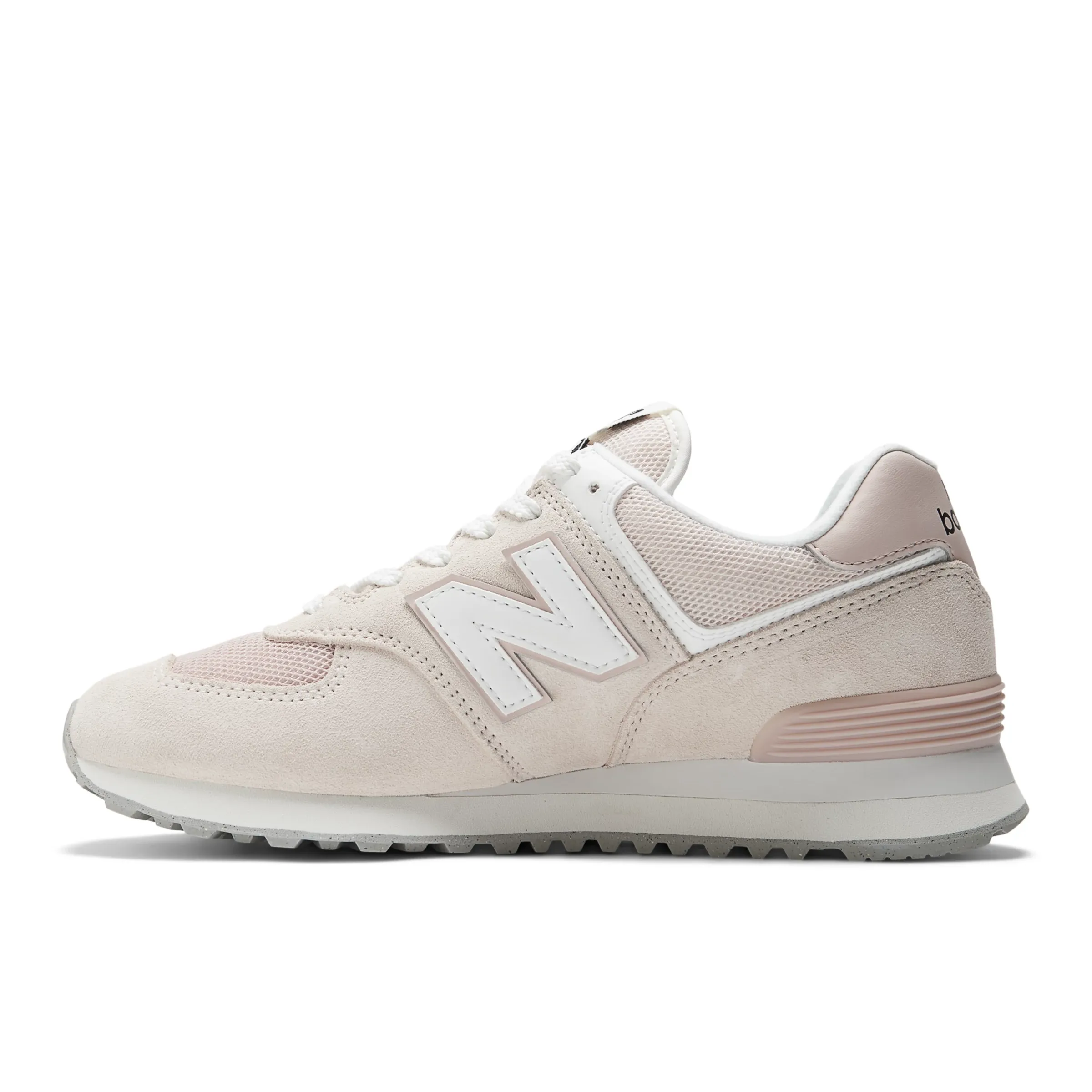 574 - Pink with White