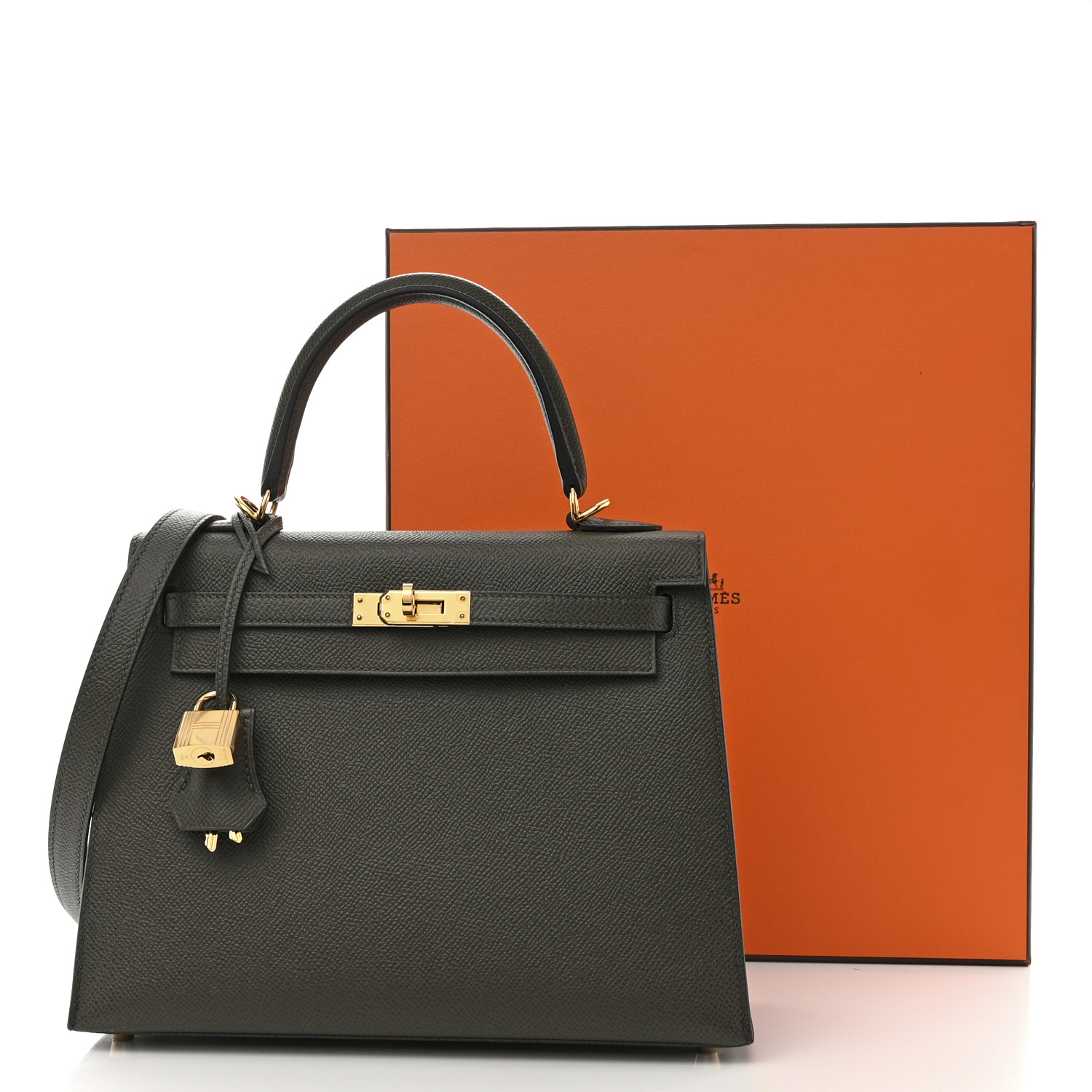 Epsom Kelly Sellier 25 Vert De Gris
