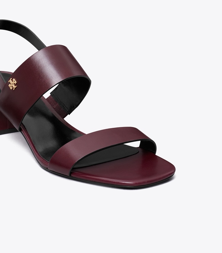 DOUBLE T HEELED SANDAL