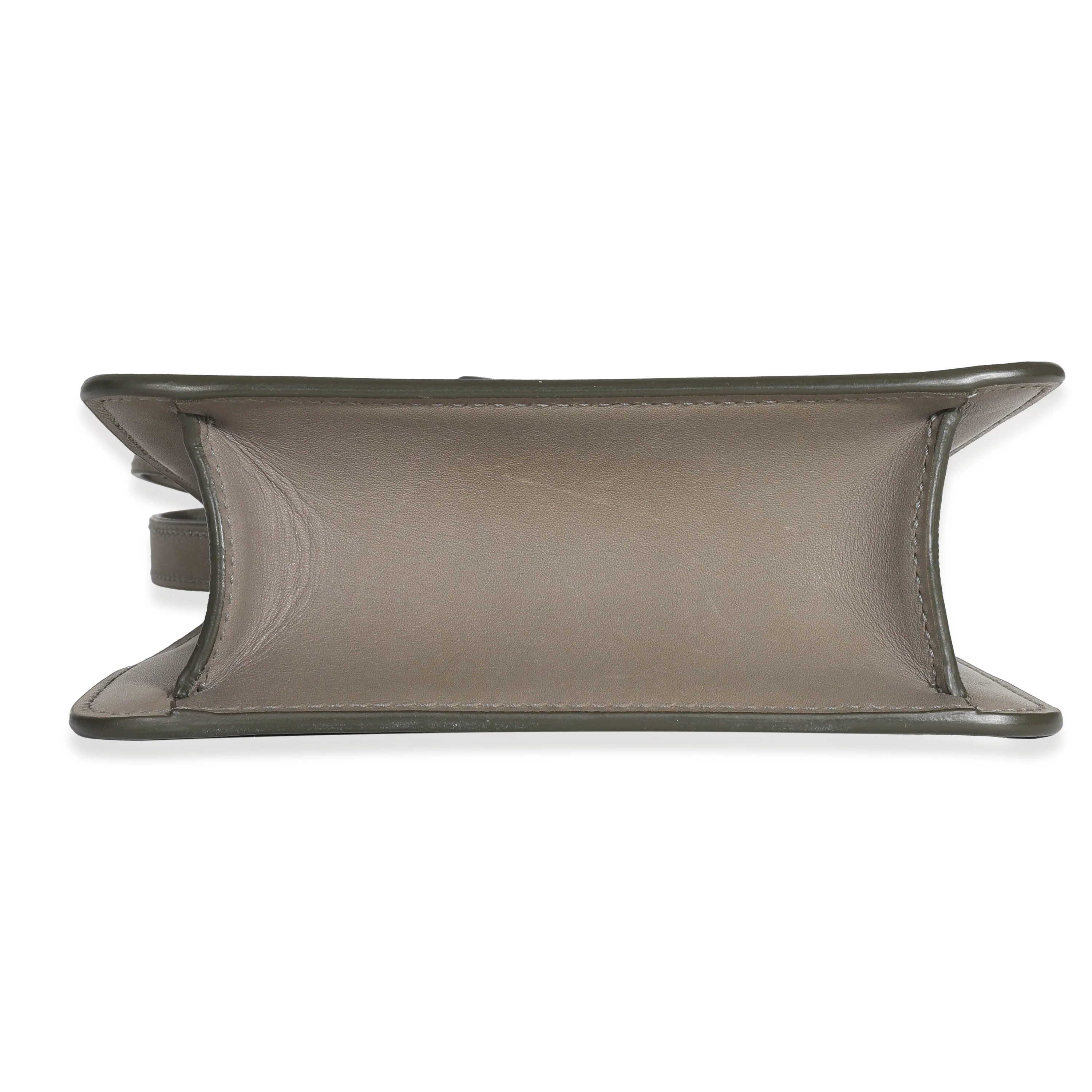 Saint Laurent Grey Leather North South Kaia Satchel