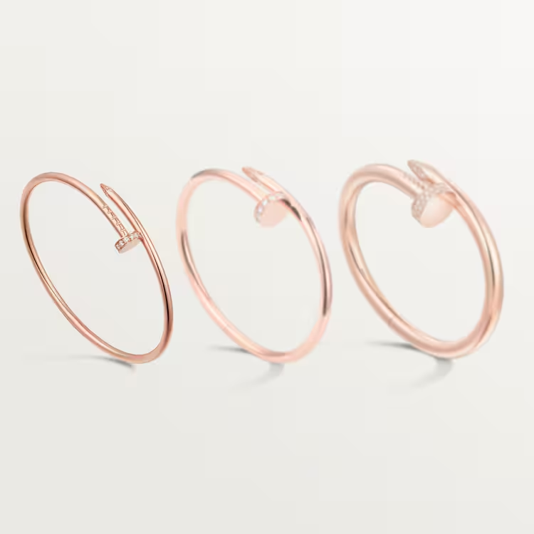 JUSTE UN CLOU BRACELET, SMALL MODEL, DIAMONDS