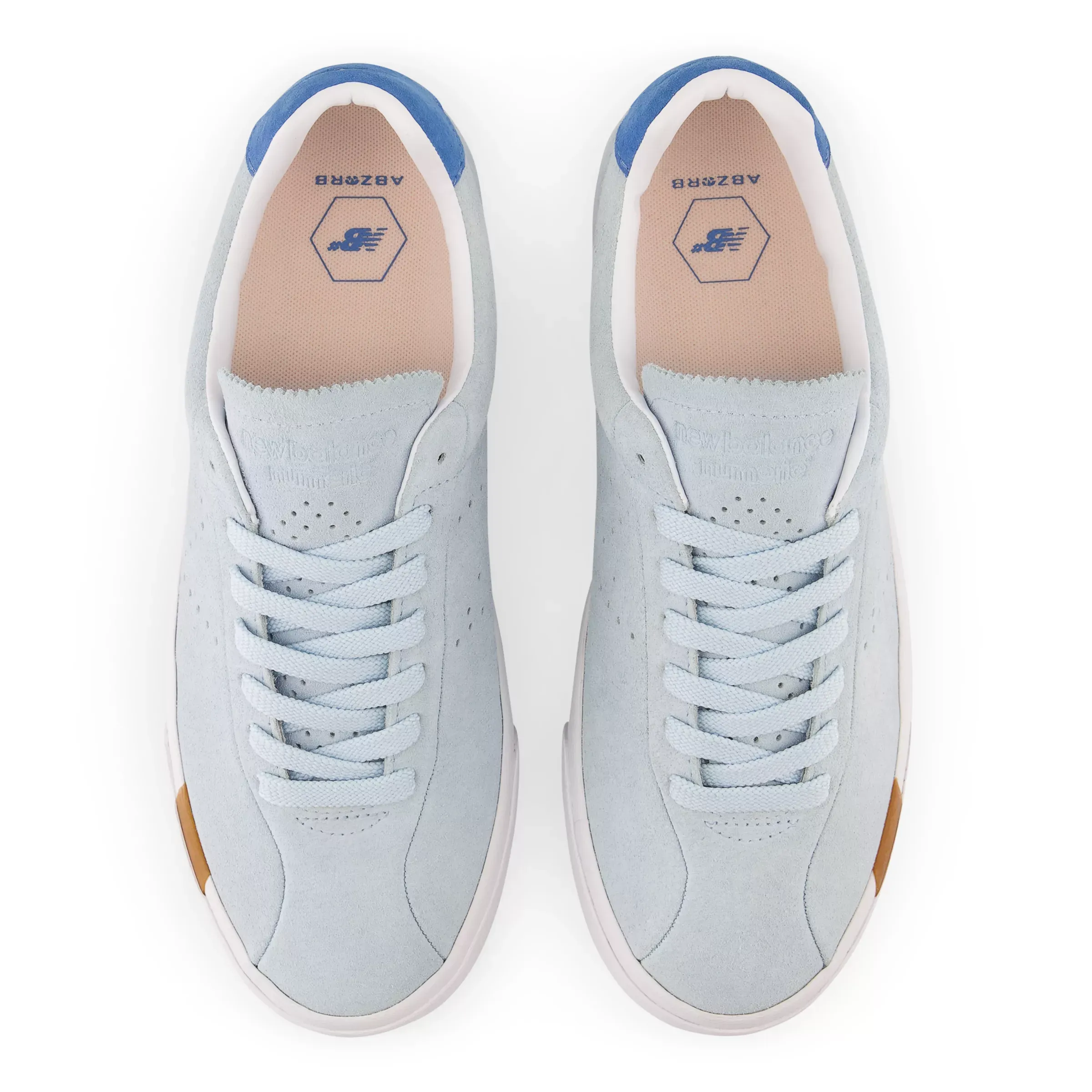NB Numeric 22 - Blue with White