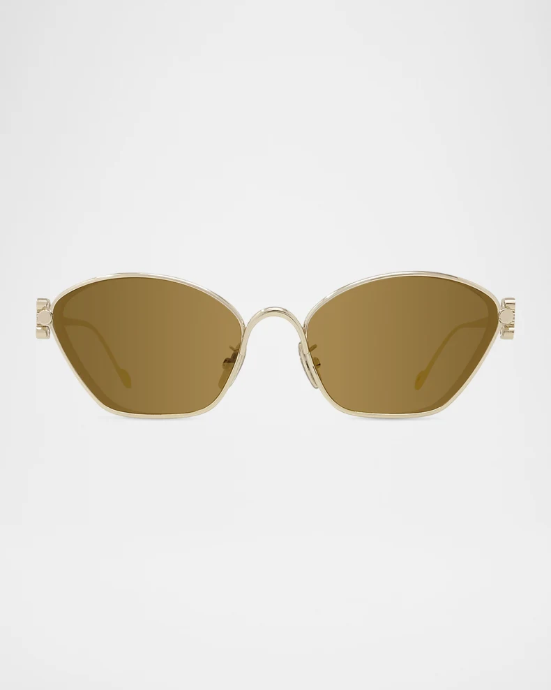 Miss Z Metal Cat-Eye Sunglasses