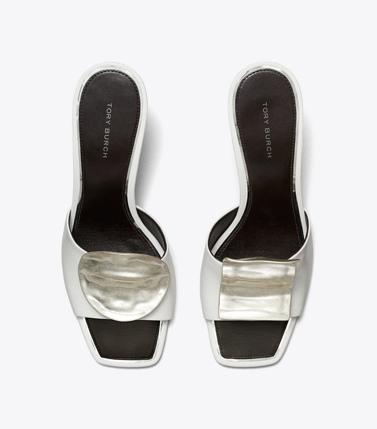 PATOS MISMATCHED HEELED MULE