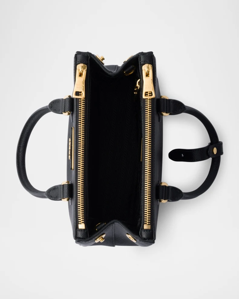 Galleria Saffiano Leather Mini Top-Handle Bag