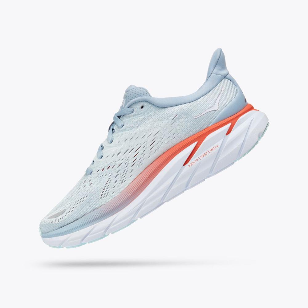 Women's Clifton 8 - Blue Fog / Plein Air