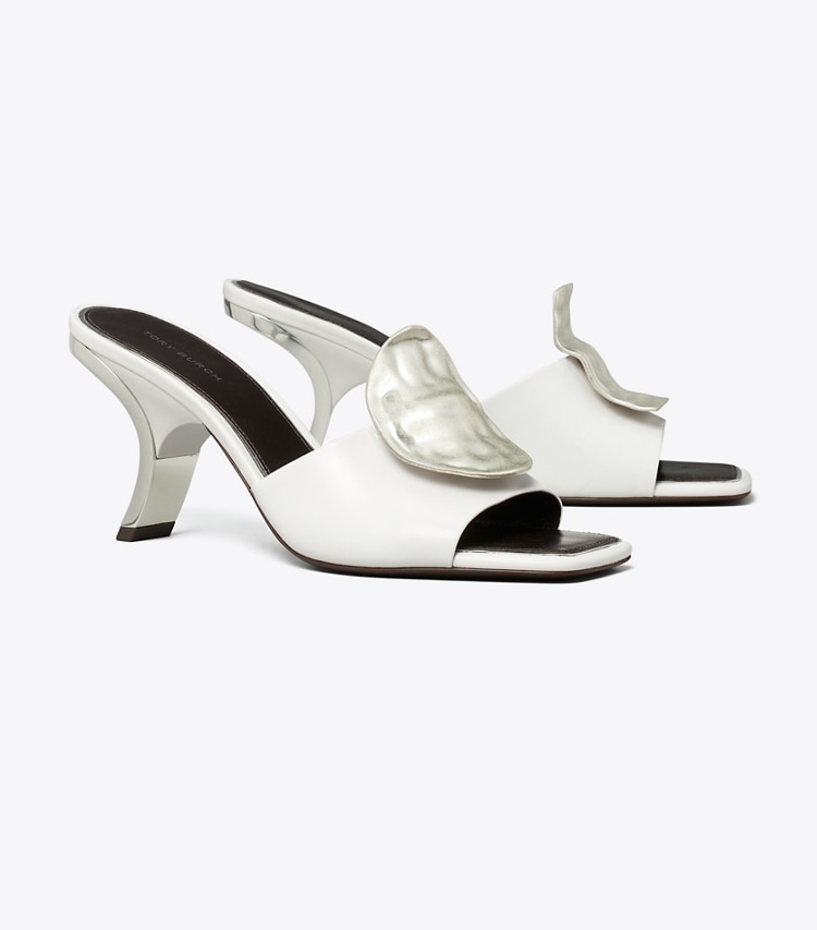 PATOS MISMATCHED HEELED MULE