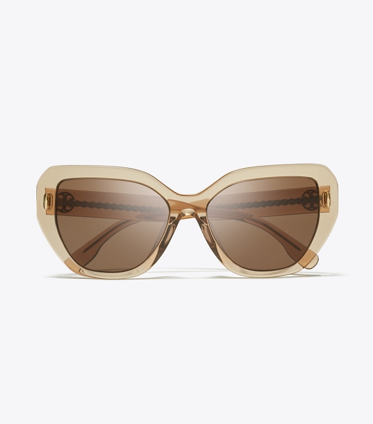 MILLER OVERSIZED CAT-EYE SUNGLASSES