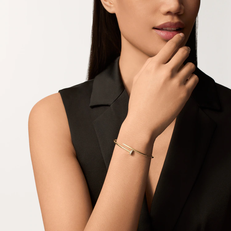 JUSTE UN CLOU BRACELET, SMALL MODEL, DIAMONDS