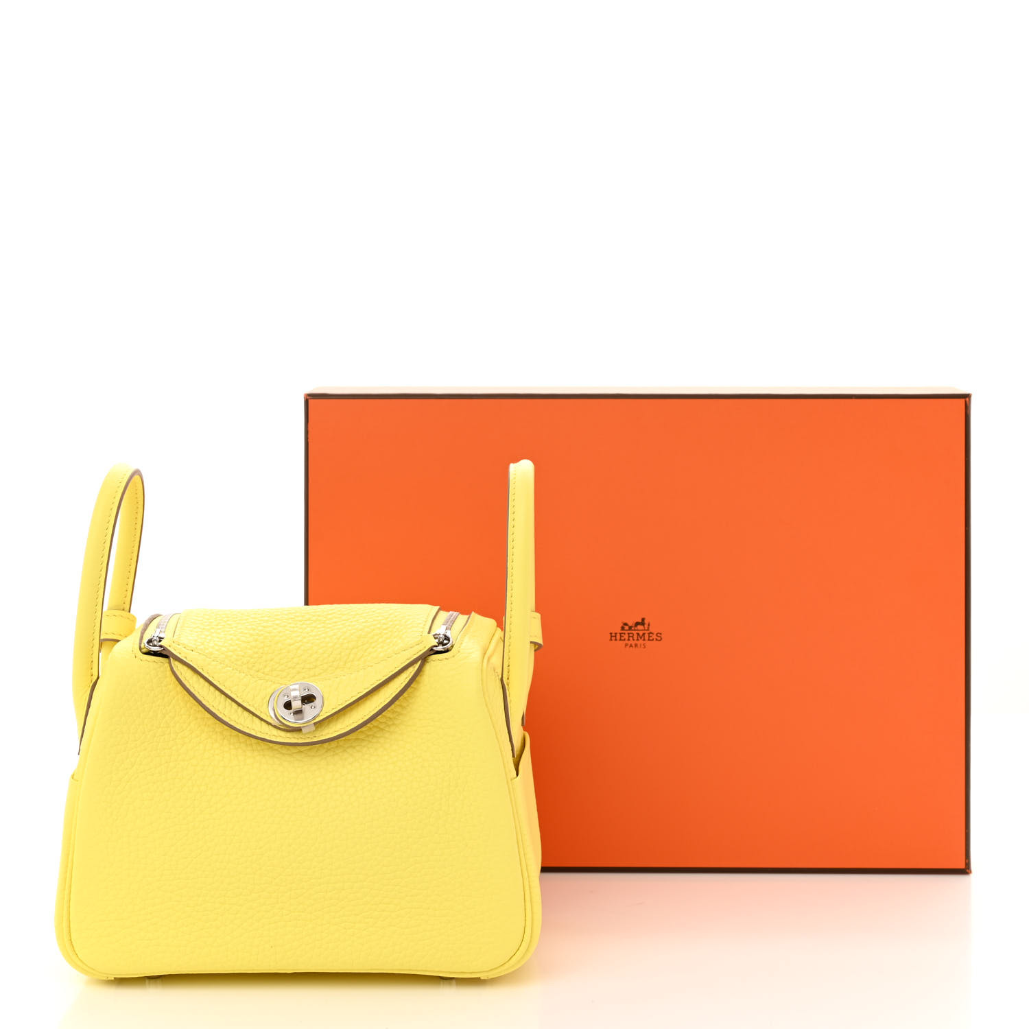 Taurillon Clemence Mini Lindy 20 Lime