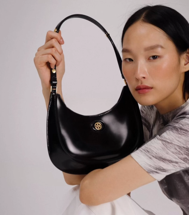 ROBINSON SPAZZOLATO CONVERTIBLE CRESCENT BAG