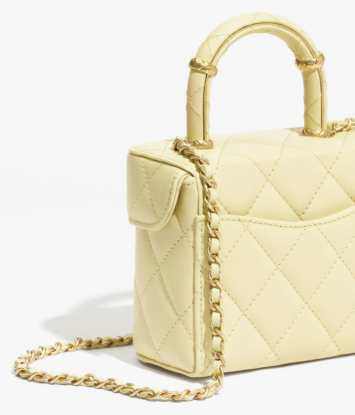 SMALL VANITY CASE-Light Yellow