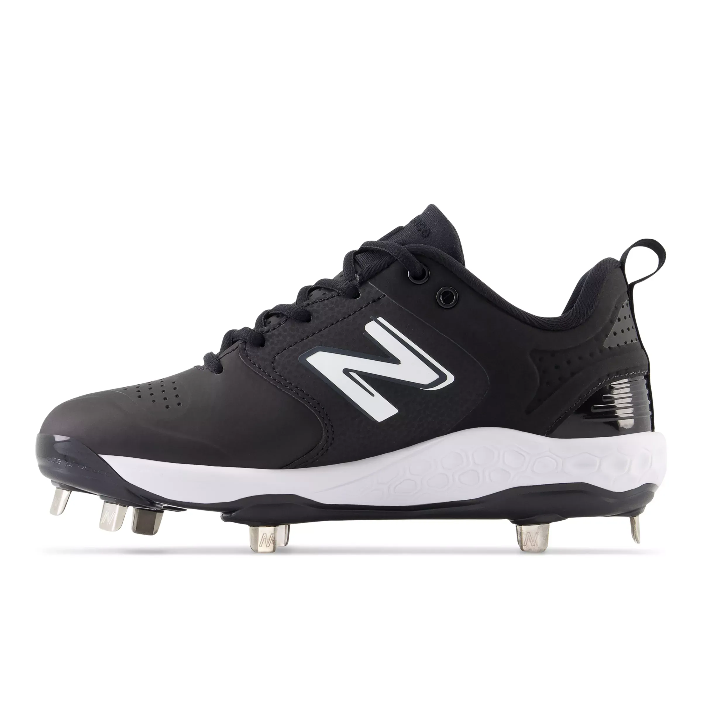 Fresh Foam X Velo v3 Metal Synthetics - Black with White