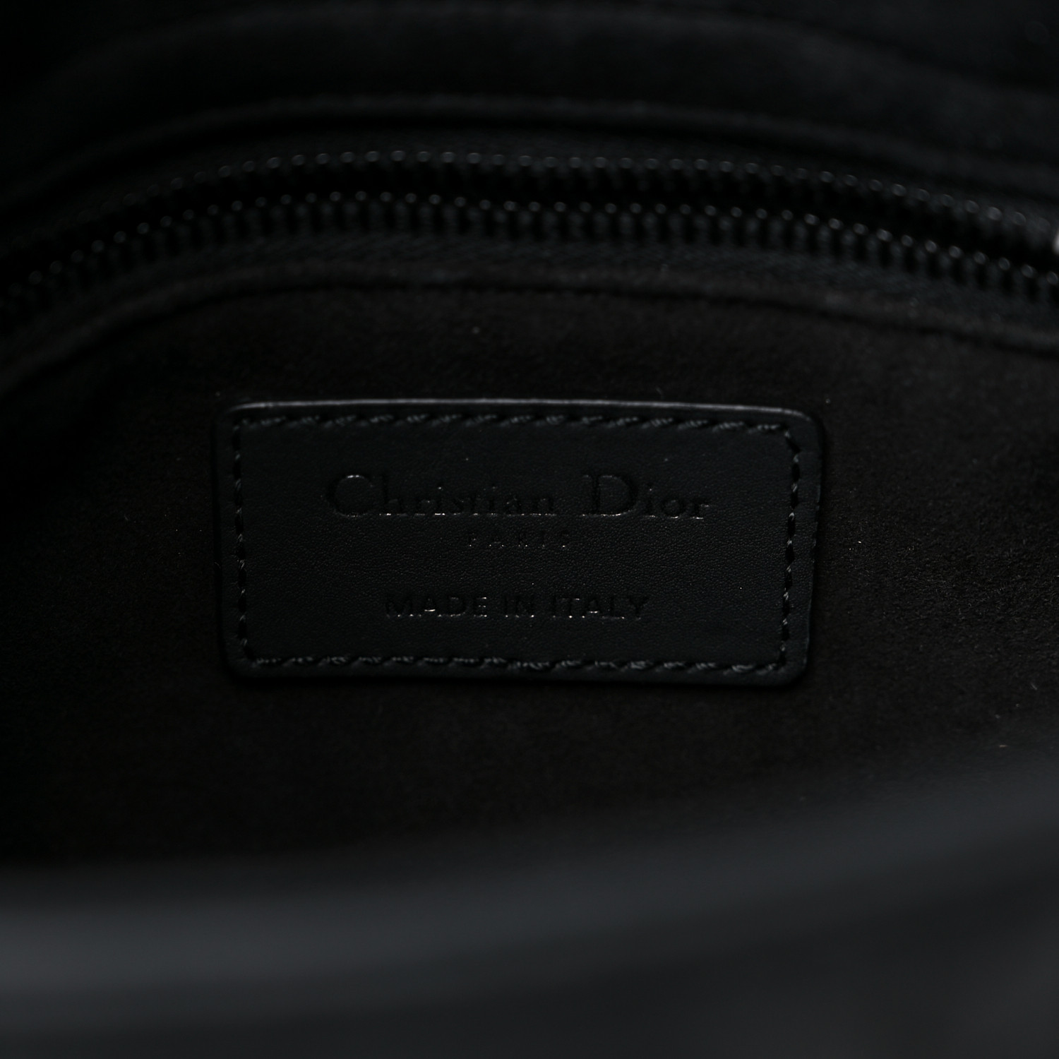 Ultra Matte Calfskin Cannage Small My ABC Lady Black