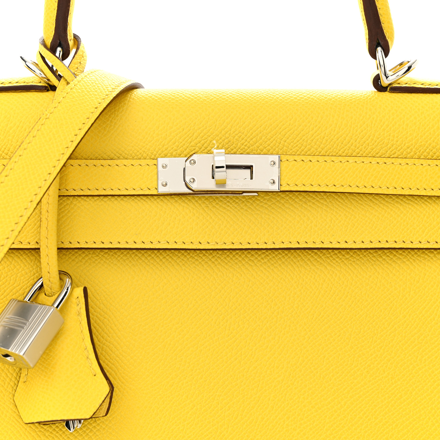 Epsom Kelly Sellier 25 Jaune De Naples