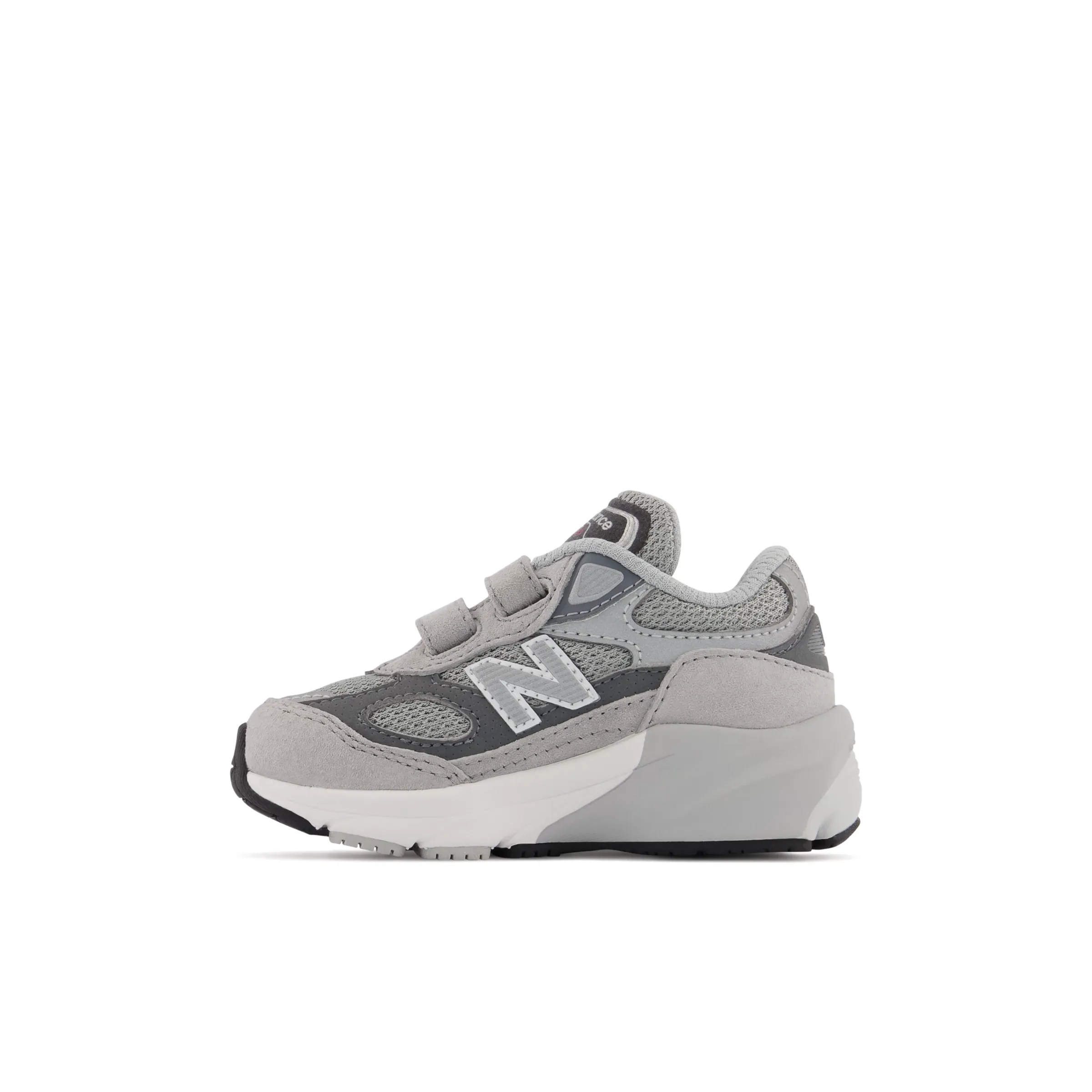 990v6 Hook and Loop - Grey with Silver