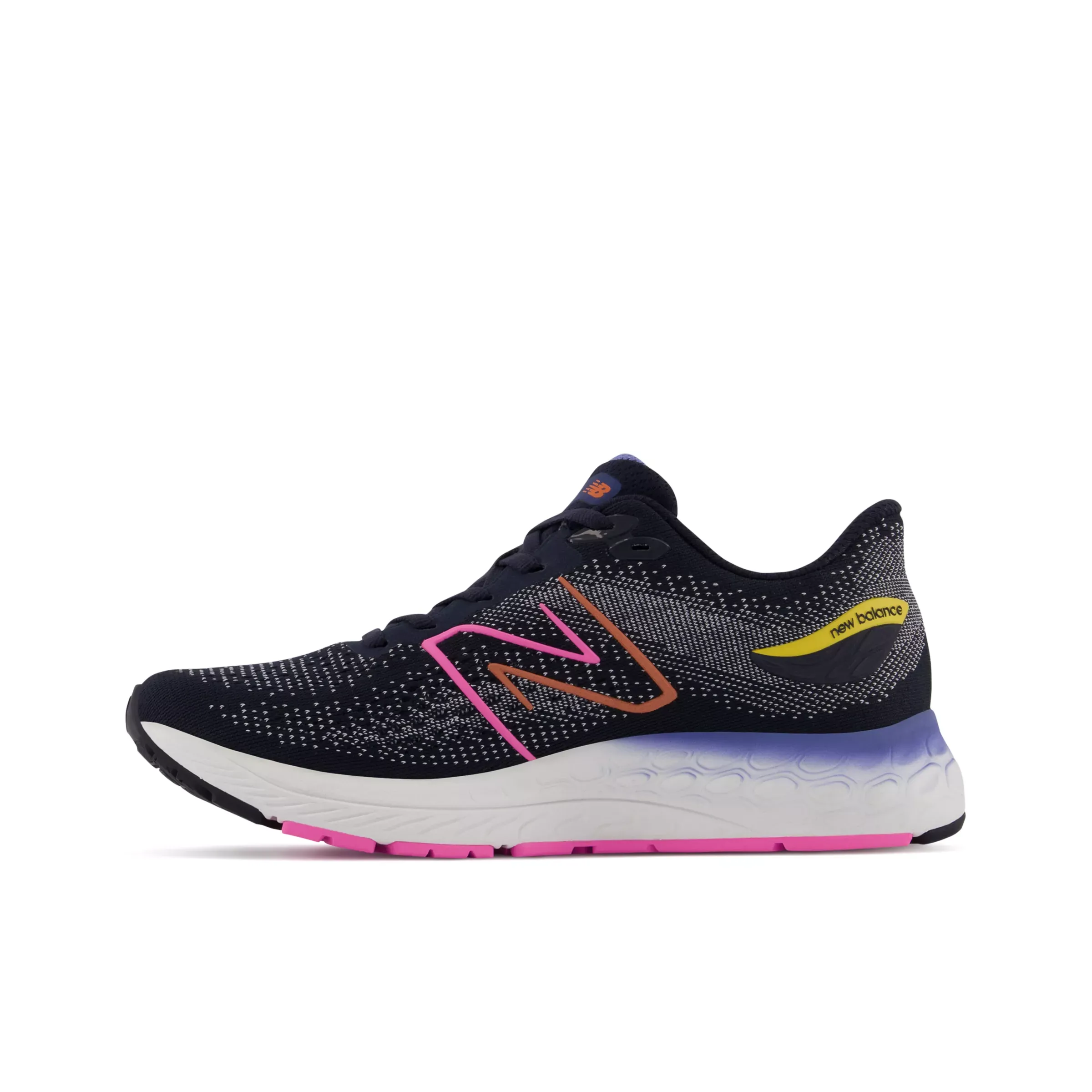 Fresh Foam X 880v12 - Eclipse with Moon Shadow and Vibrant Pink