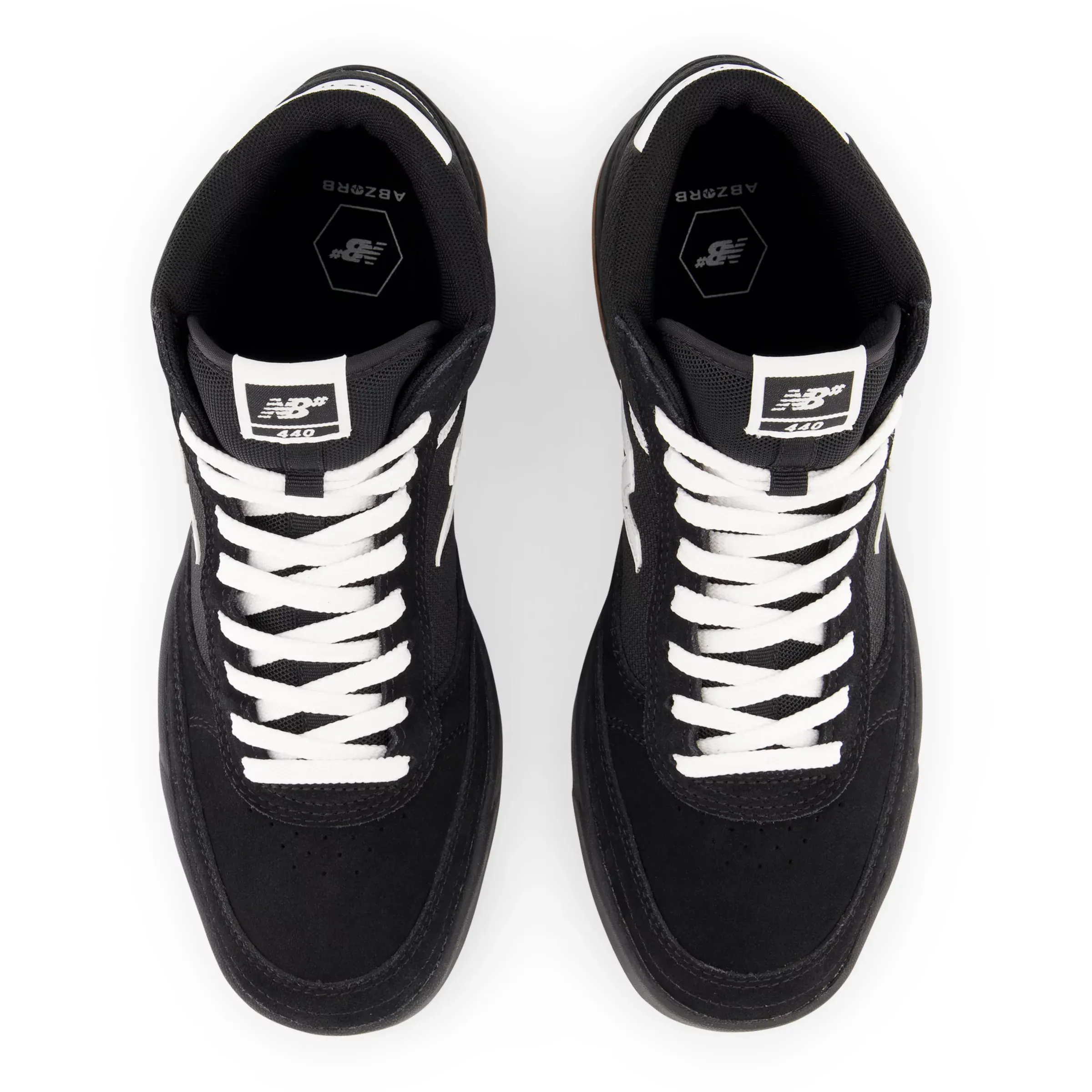 NB Numeric 440 High - Black with White
