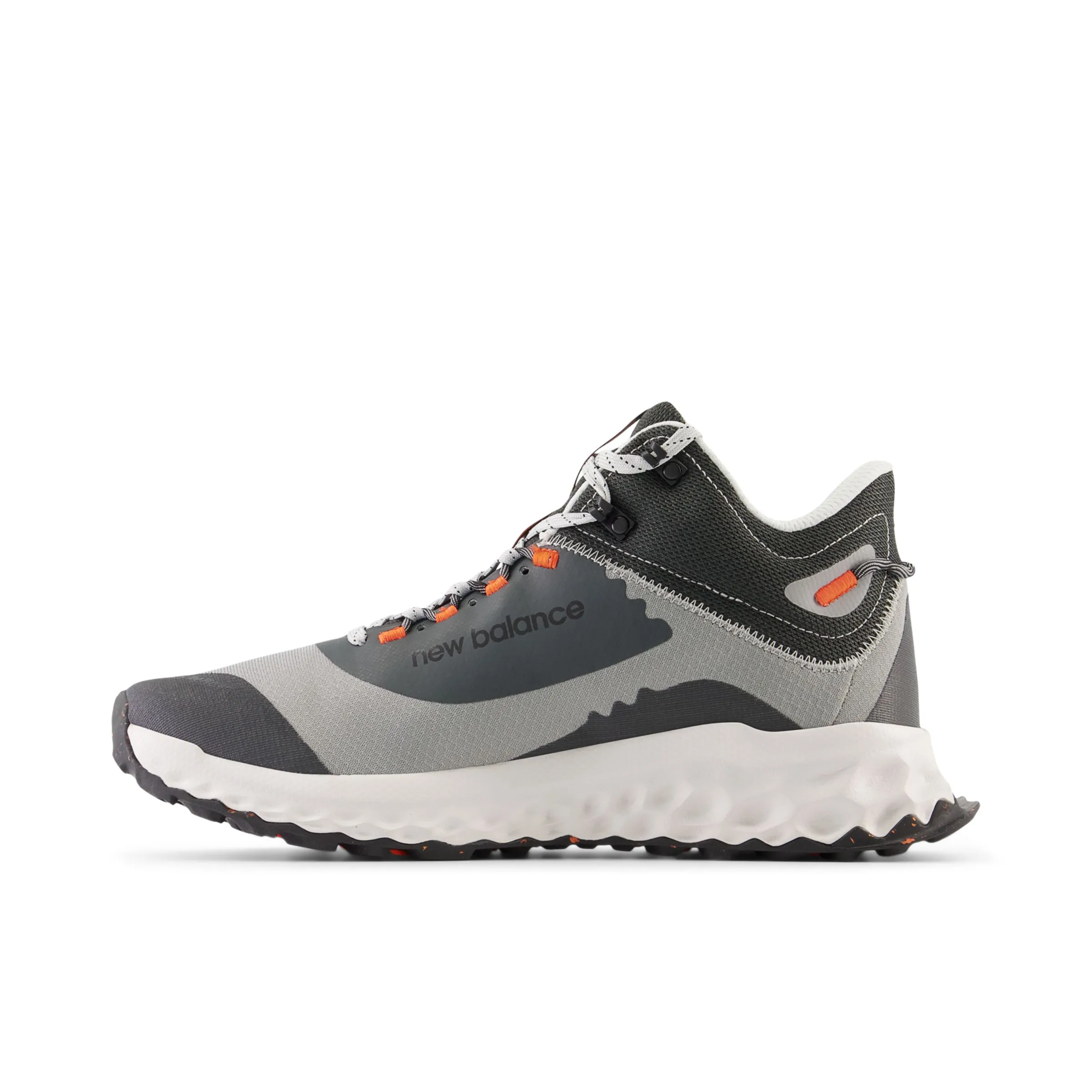 Fresh Foam Garoé Midcut - Shadow Grey with Grey Matter and Blaze Orange