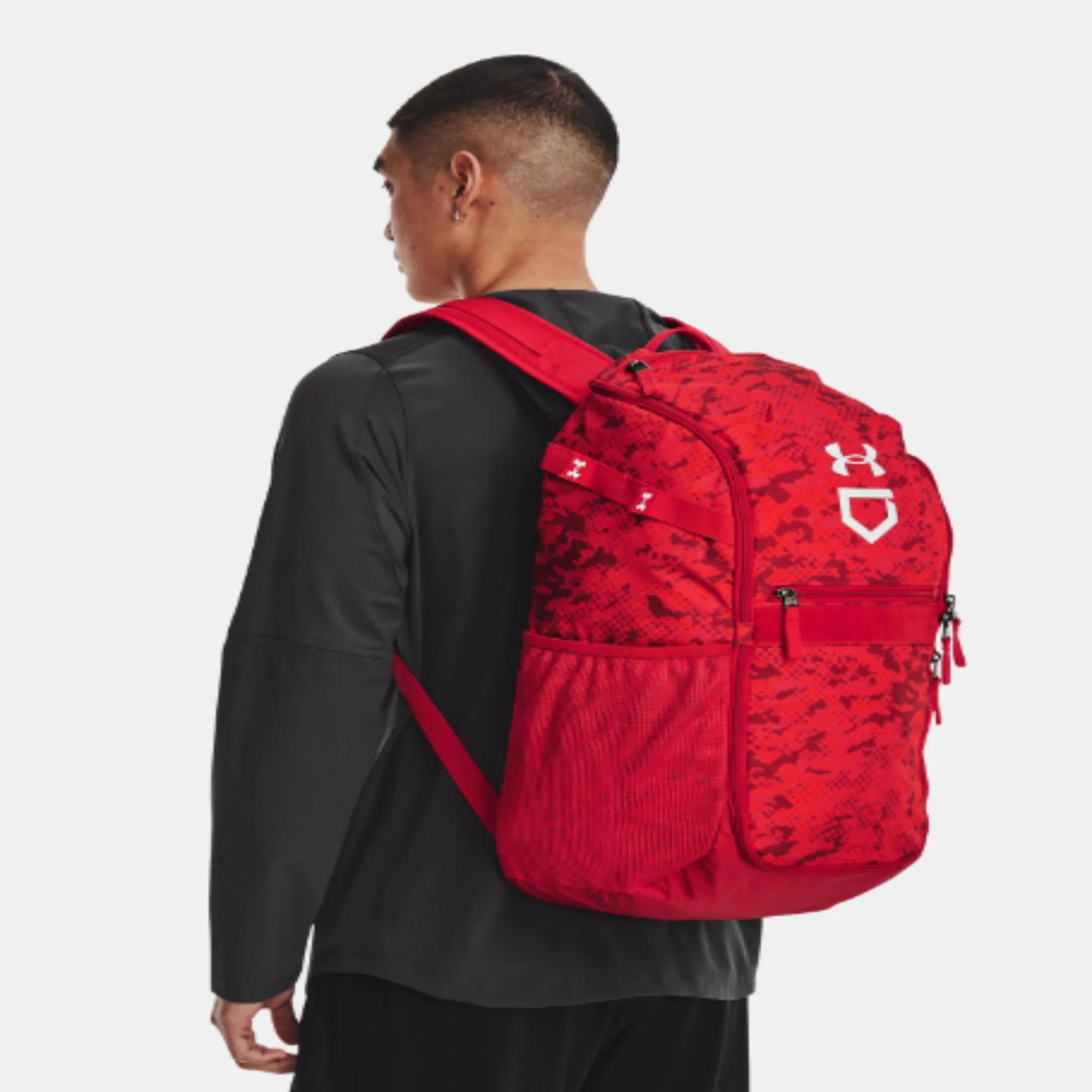 Utility Baseball Print Backpack