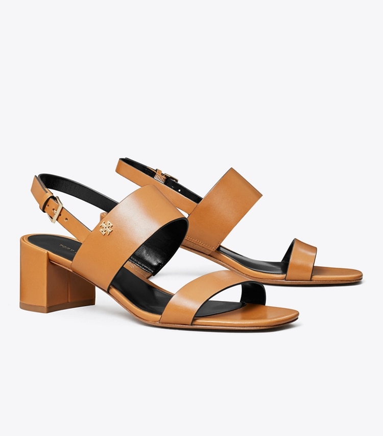 DOUBLE T HEELED SANDAL