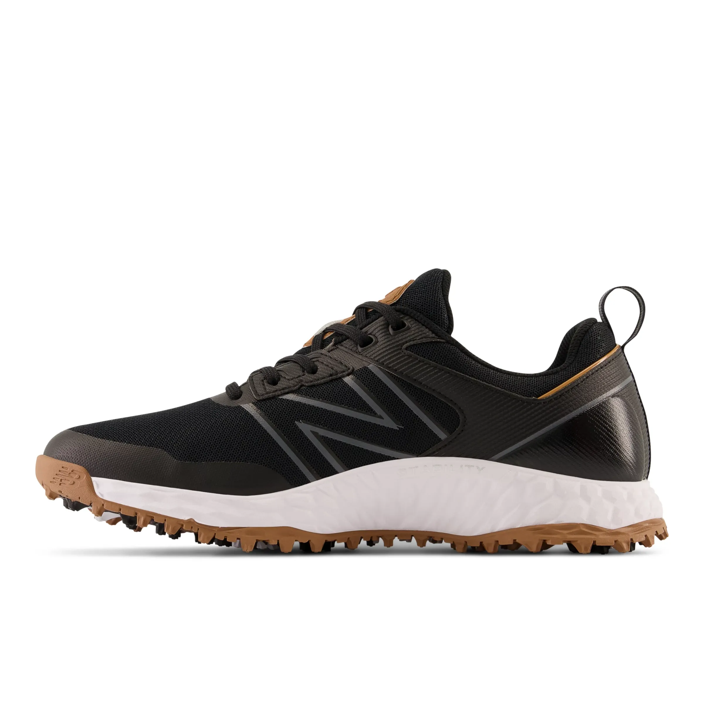 Fresh Foam Contend Golf Shoes - Black with Gum