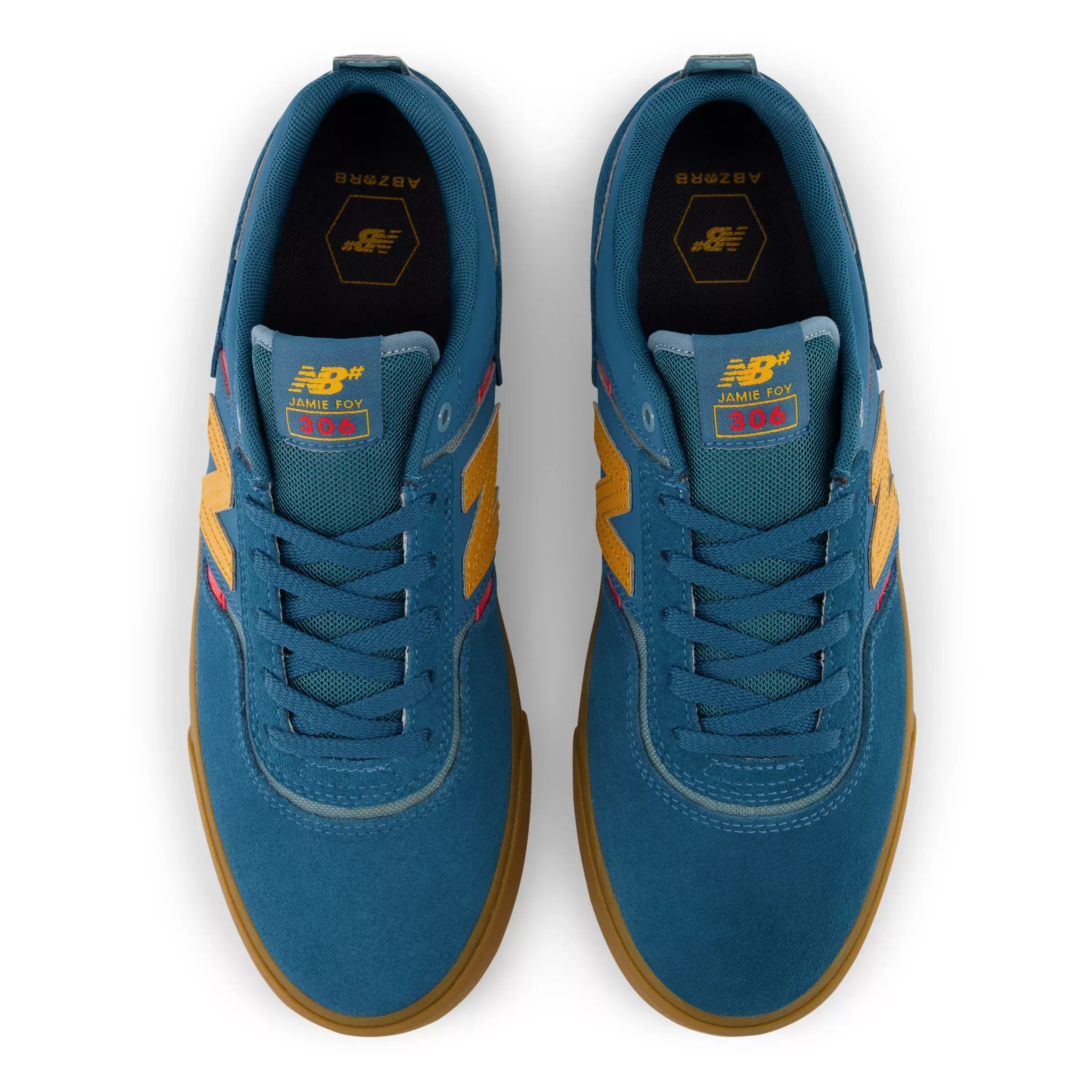 NB Numeric Jamie Foy 306 - Dark Moonstone with Yellow