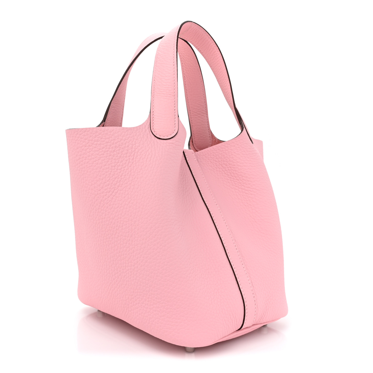 Taurillon Clemence Picotin Lock 18 PM Rose Sakura