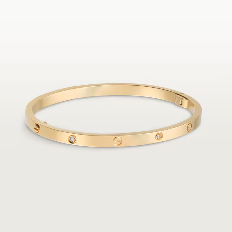 LOVE BRACELET, SMALL MODEL, 6 DIAMONDS