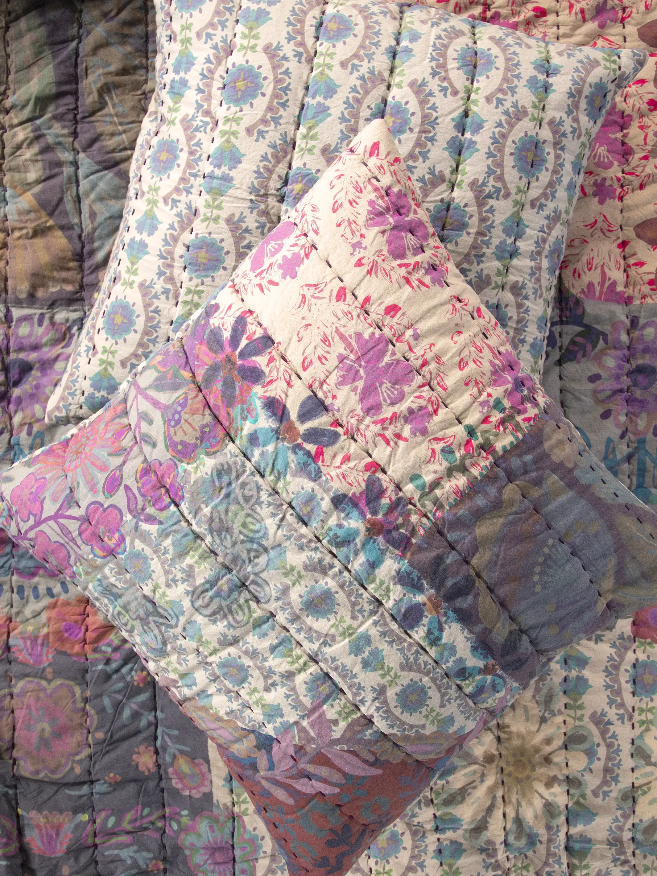 Blue Patchwork Collection