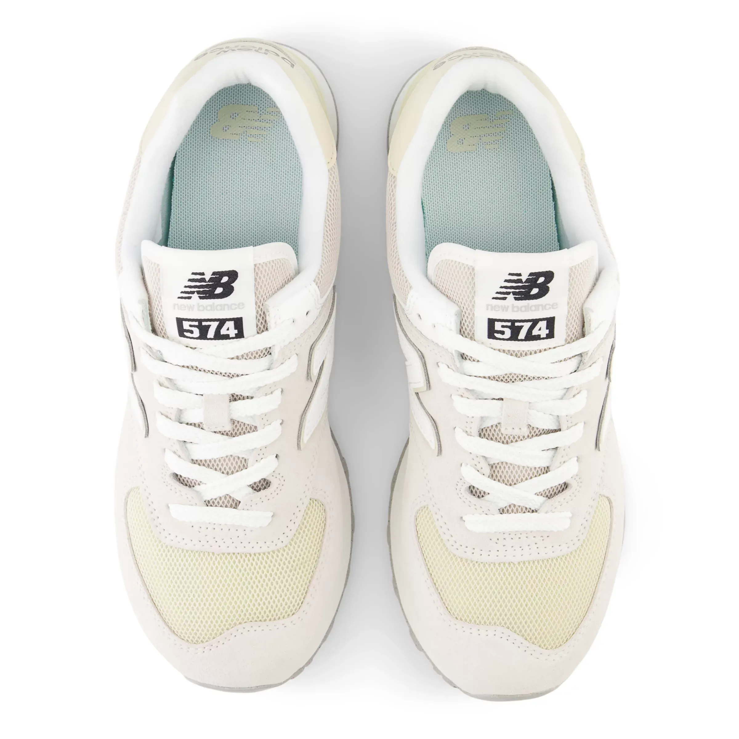574 - White with Grey