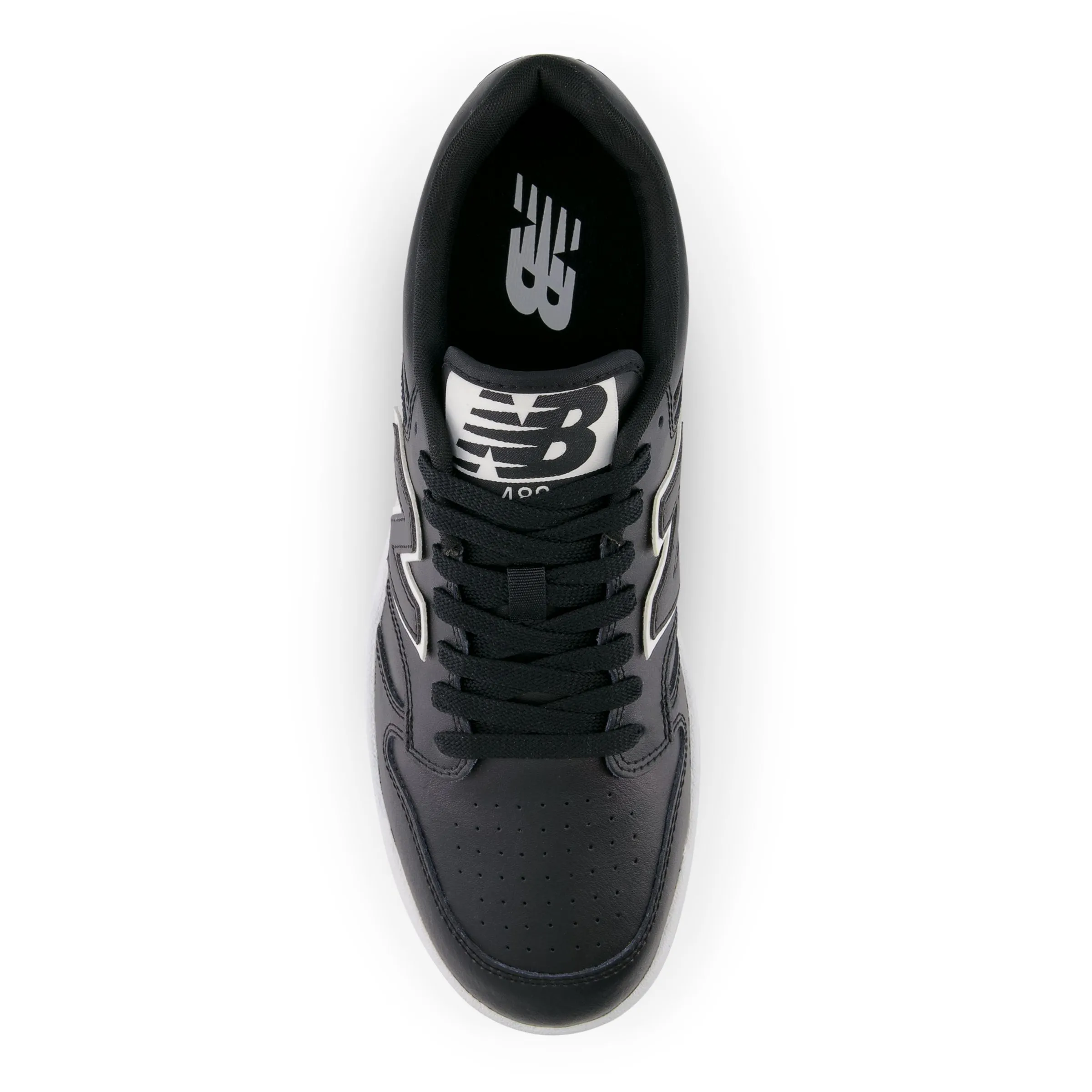 480 - Black with White