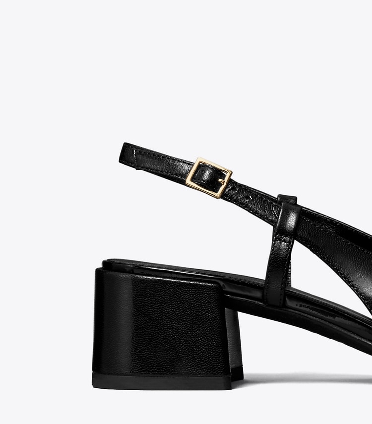 CAP-TOE SLINGBACK PUMP