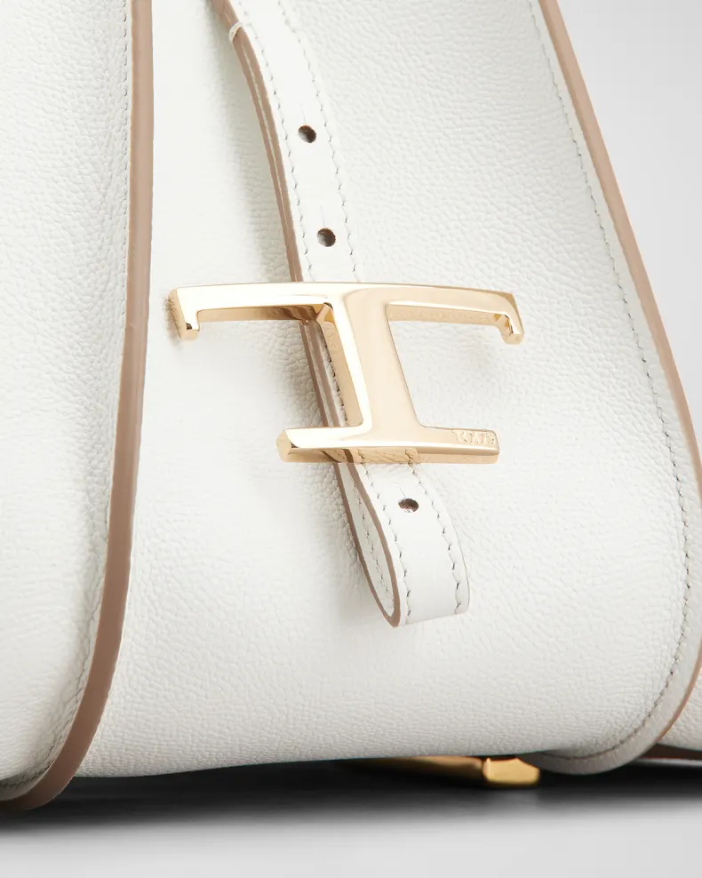 Mini Leather T Timeless Tote Shopping Bag