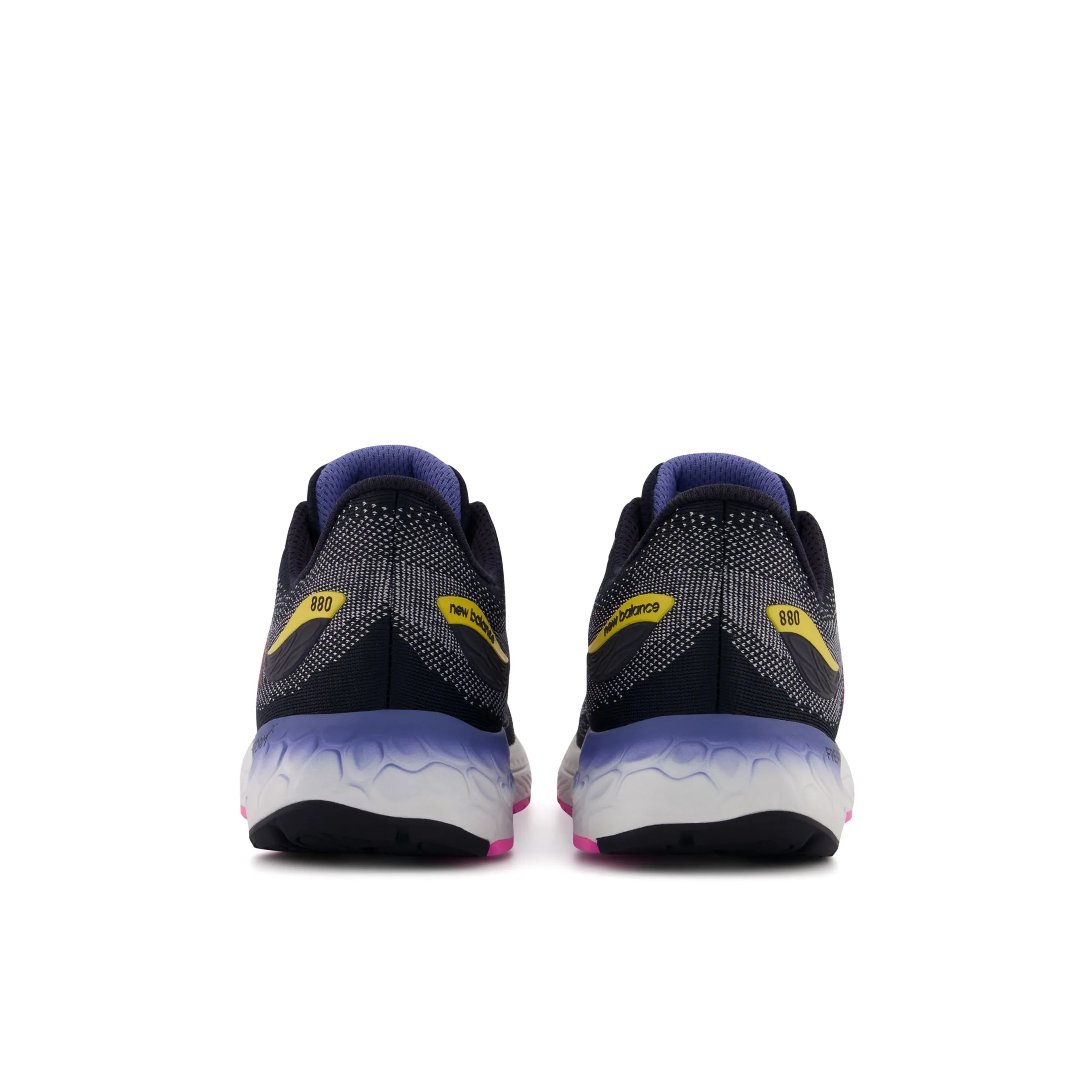 Fresh Foam X 880v12 - Eclipse with Moon Shadow and Vibrant Pink