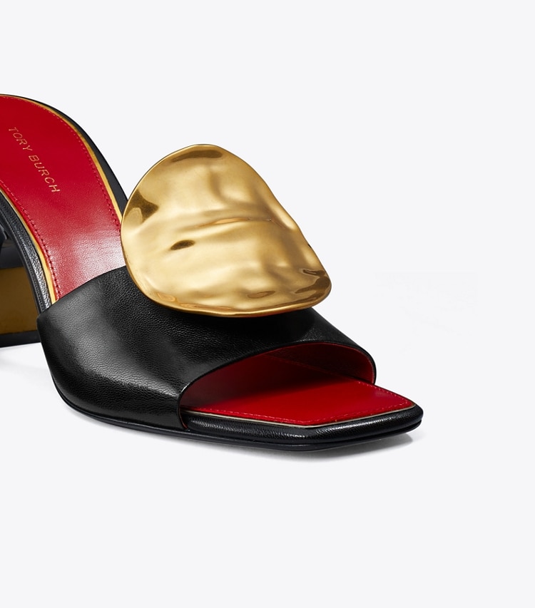 PATOS MISMATCHED HEELED MULE