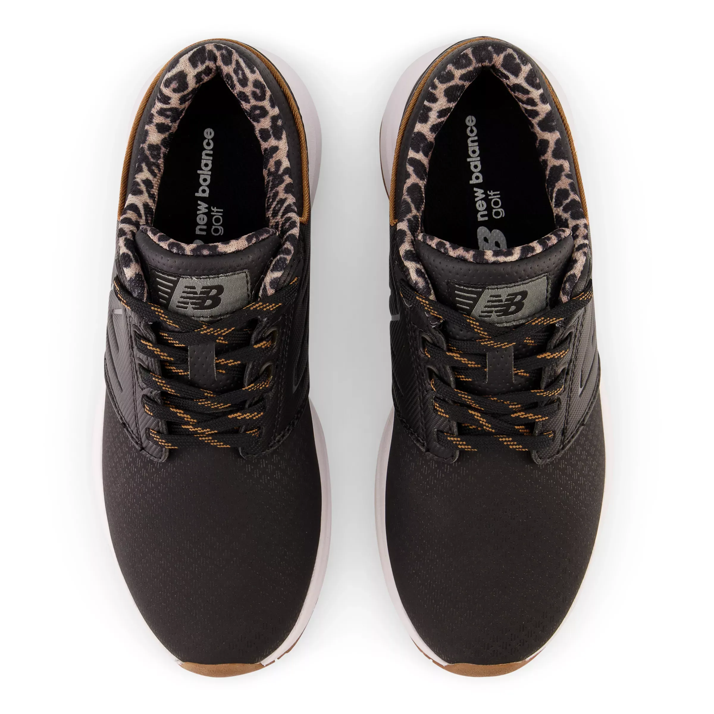 Brighton Golf Shoes - Black with Gum