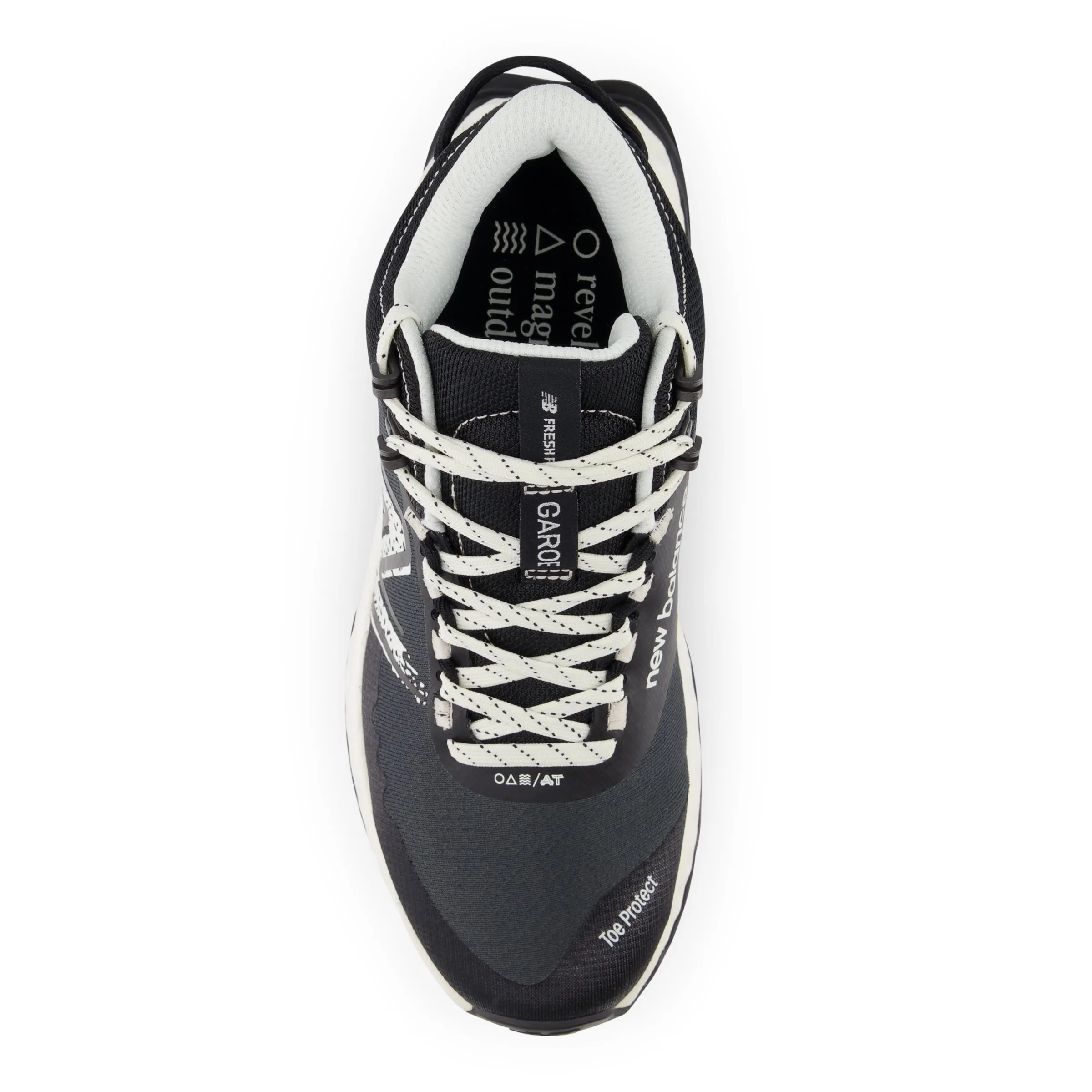Fresh Foam Garoé Midcut - Blacktop with Sea Salt and Black