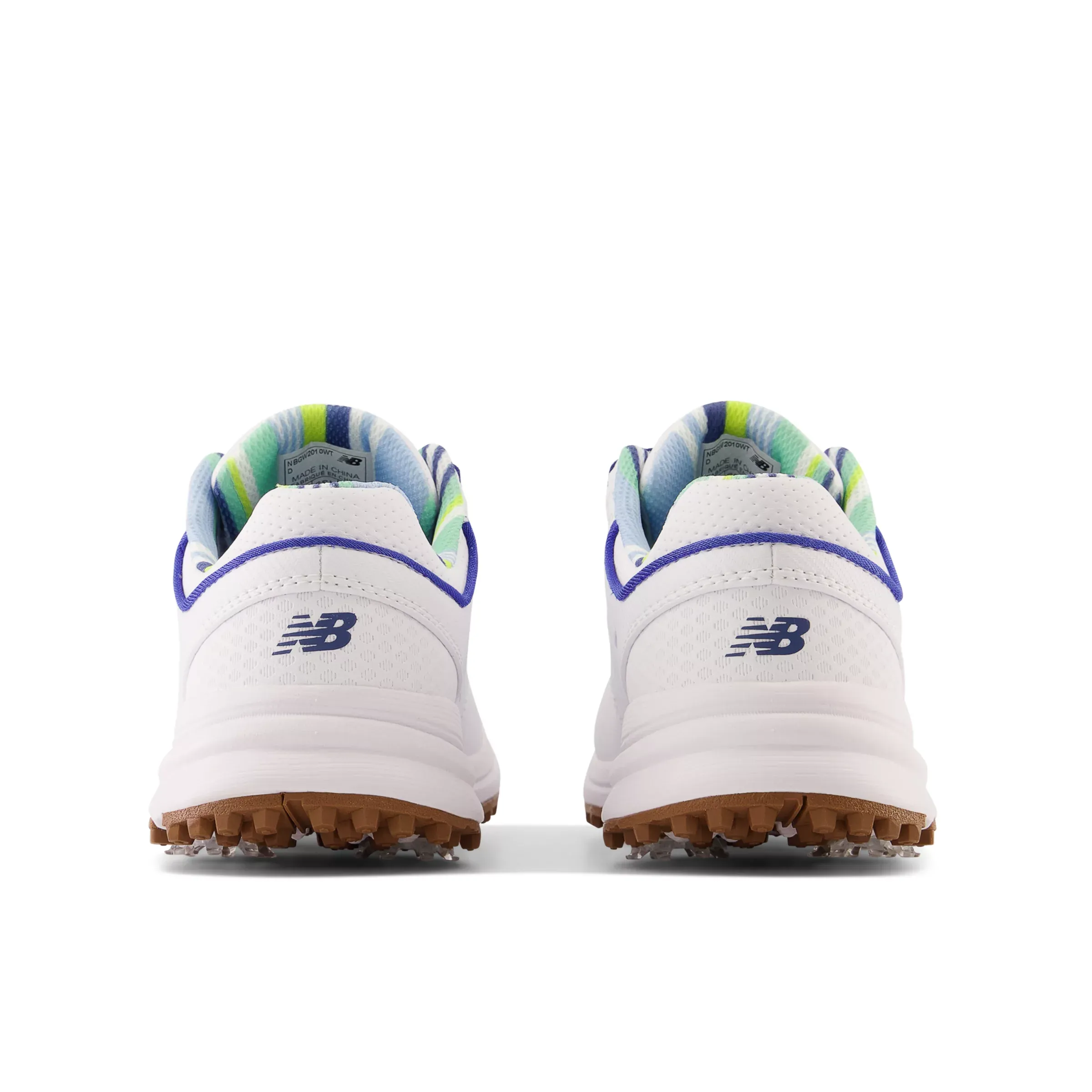 Brighton Golf Shoes - White with Blue
