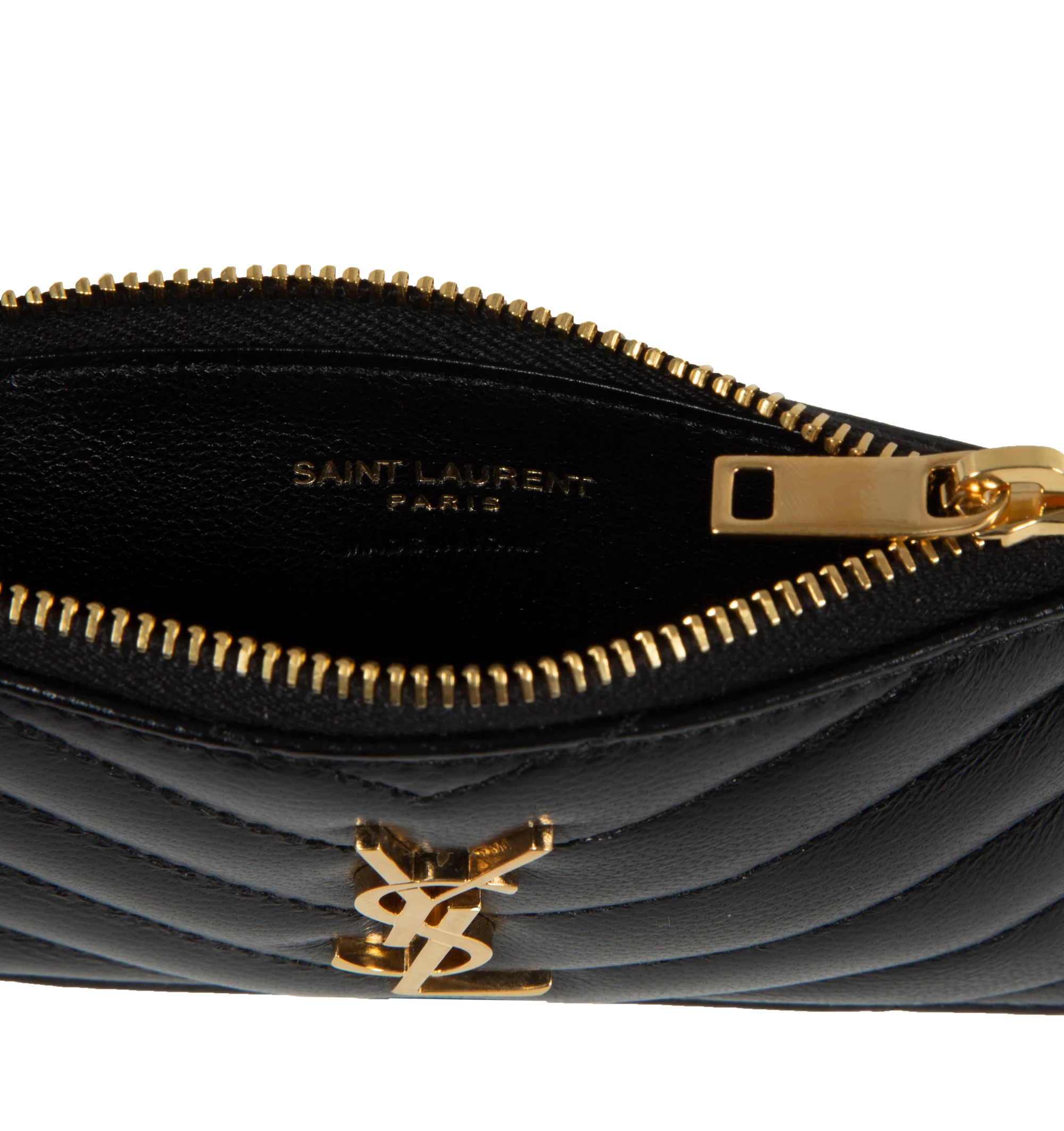 ZIPPED FRAGMENTS CREDIT CARD CASE