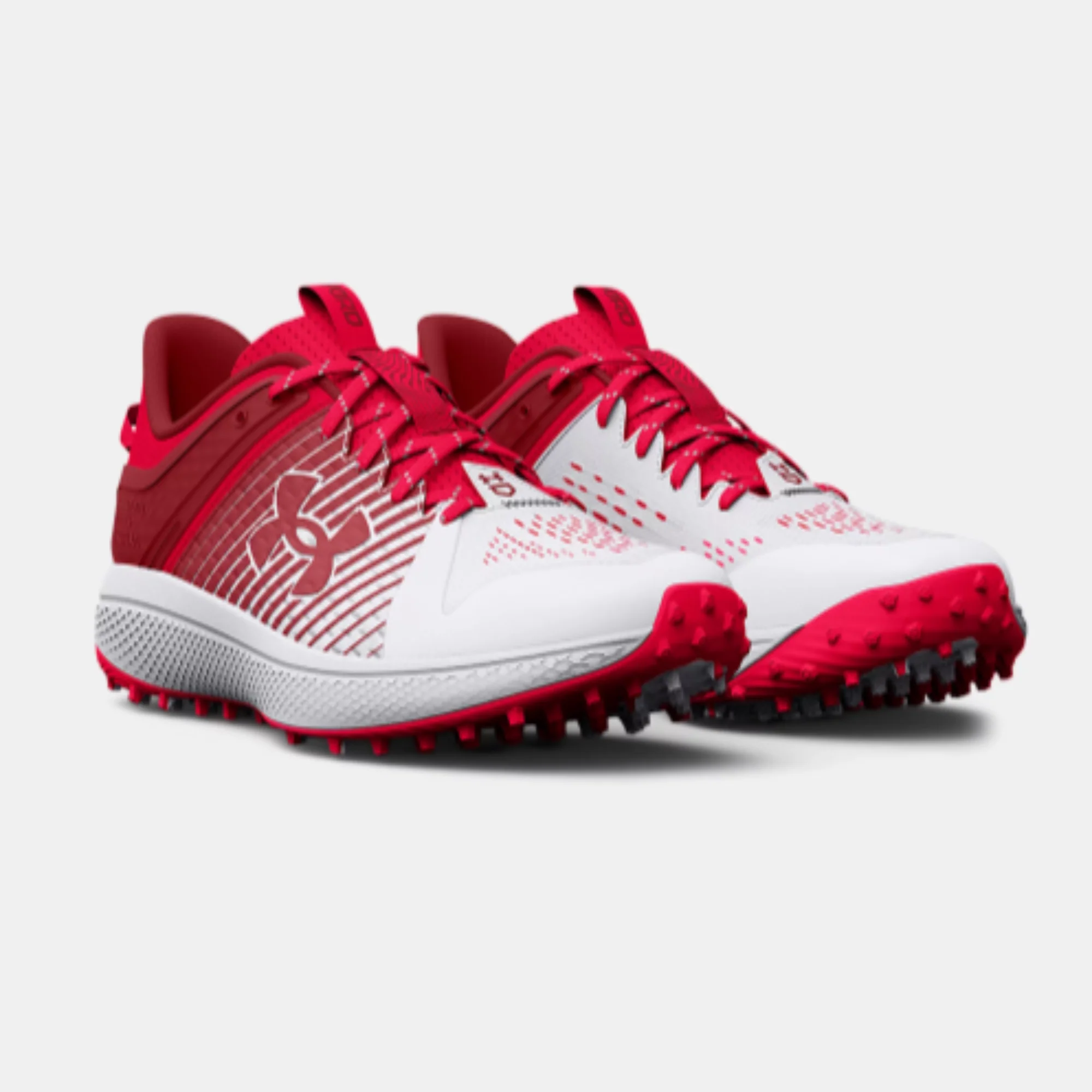 Men's   Yard Turf Baseball Shoes 'Red White