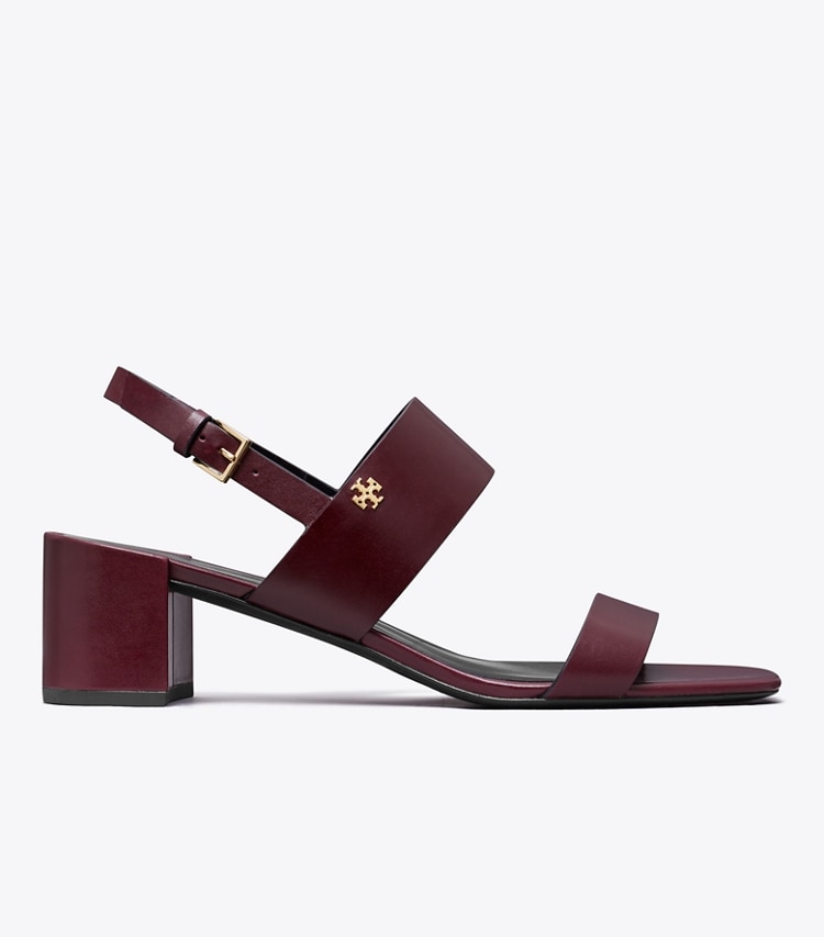 DOUBLE T HEELED SANDAL