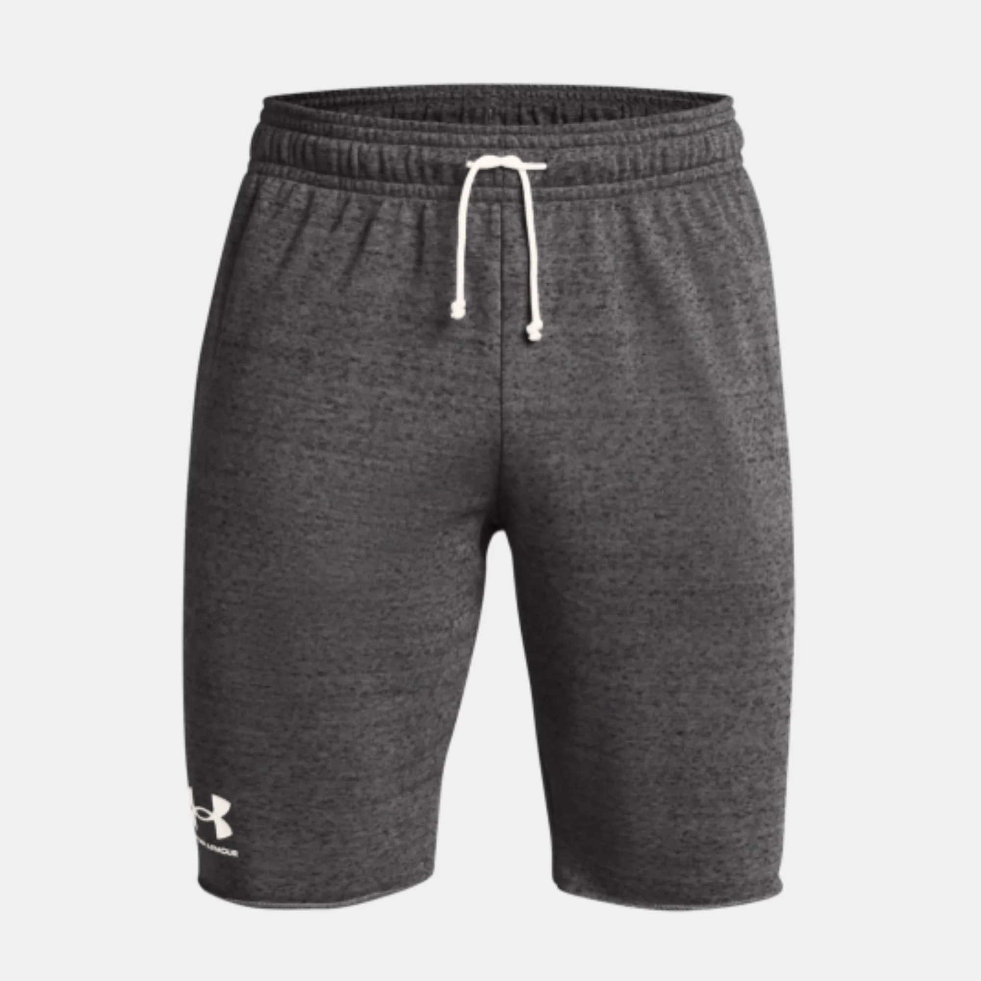 Men's   Rival Terry Shorts (Castlerock Light Heather/Onyx White)