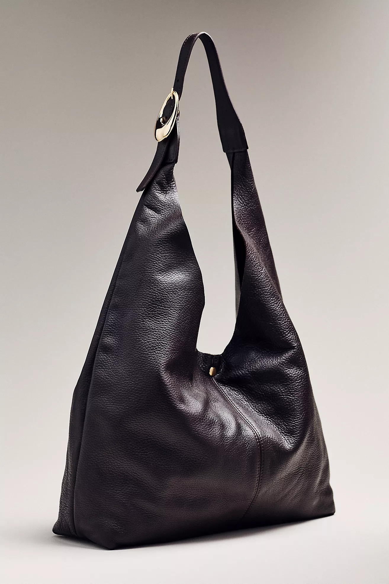 The Love Knot Slouchy Leather Bag: Buckle Edition