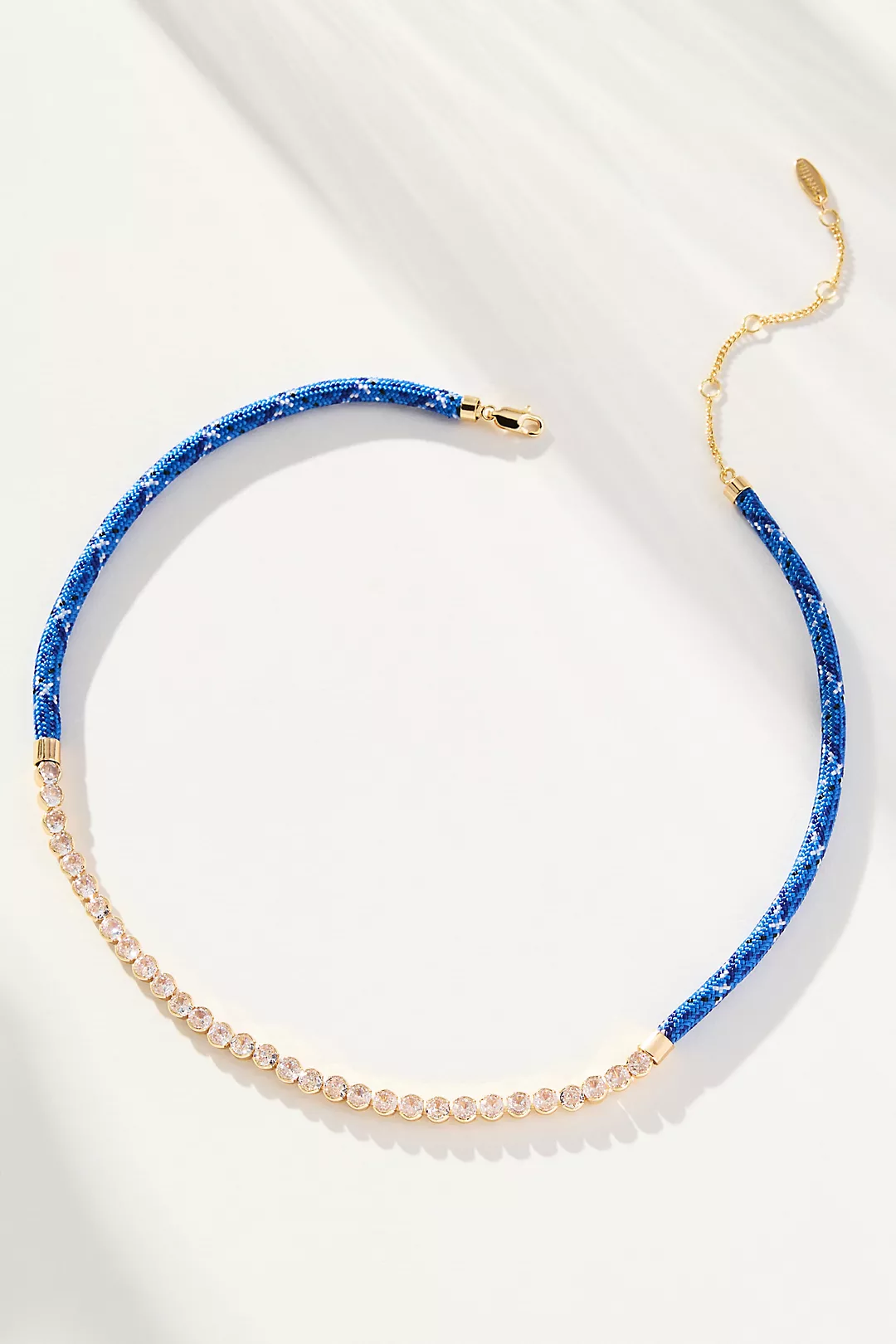 Corded Crystal Necklace