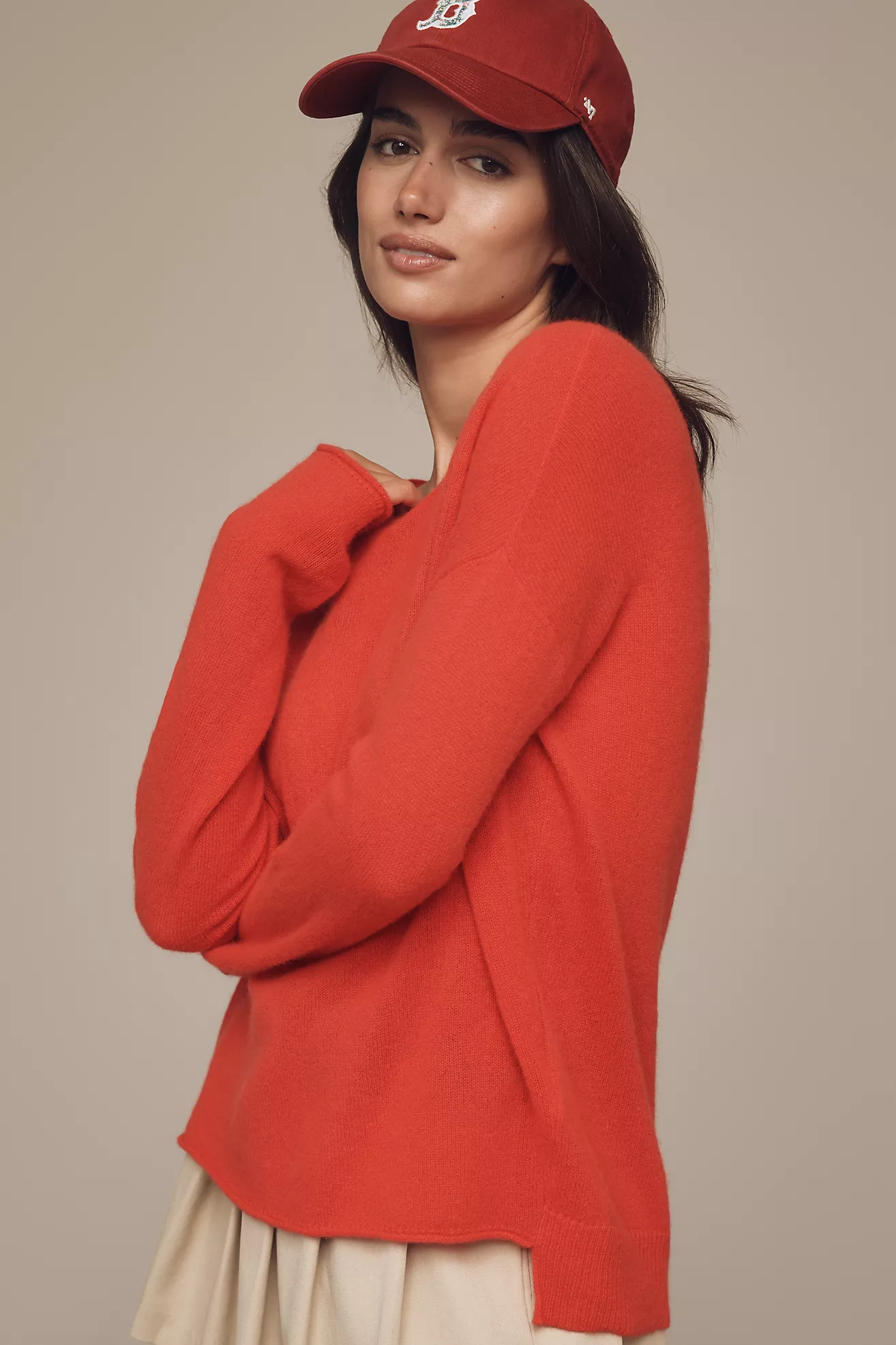 Maeve Relaxed Cashmere Sweater